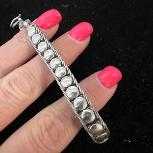 925 STERLING SILVER VINTAGE SOLID HEAVY BRACELET